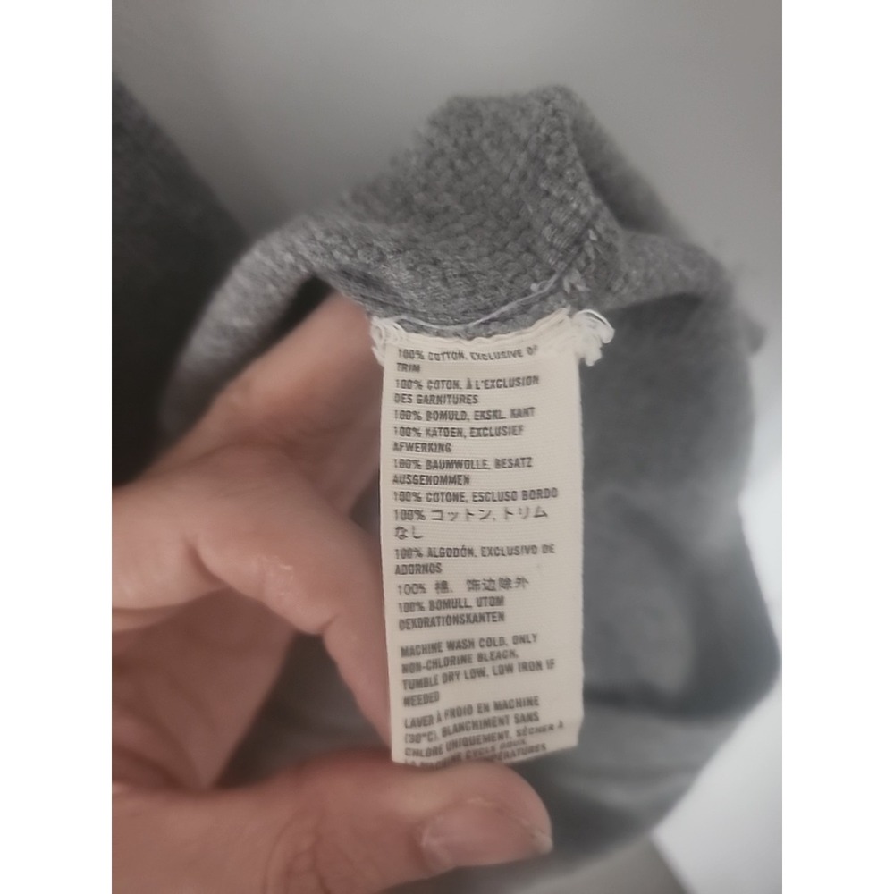 Y2K Abercrombie Fitch Muscle Shirt LS Waffle Mens XL Thermal Warm Layer - Picture 5 of 7